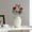 Red, variant on Hovilon 3-Head Artificial Rose Stem - Realistic Velvet Faux Floral with Thorns & Leaves, 20.5 Inch Long Stem Fake Flower for DIY Bouquets, Wedding Centerpieces, and Home Vase Decor