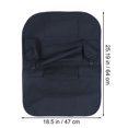 thumbnail image 2 of WESIEVYA 1Pc Foldable Car Back Seat Organizer Black with Waterproof Storage Pocket for Car, 2 of 4