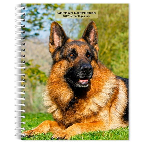 German Shepherds | 2027 6x7.75" Spiral-Bound Wire-O Engagement Planner