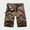 Coffee, variant on Men's Casual Cargo Shorts Outdoor Fishing Hiking Combat Workout Gym Shorts Multi Pockets Combat Athletic Shorts with Zipper