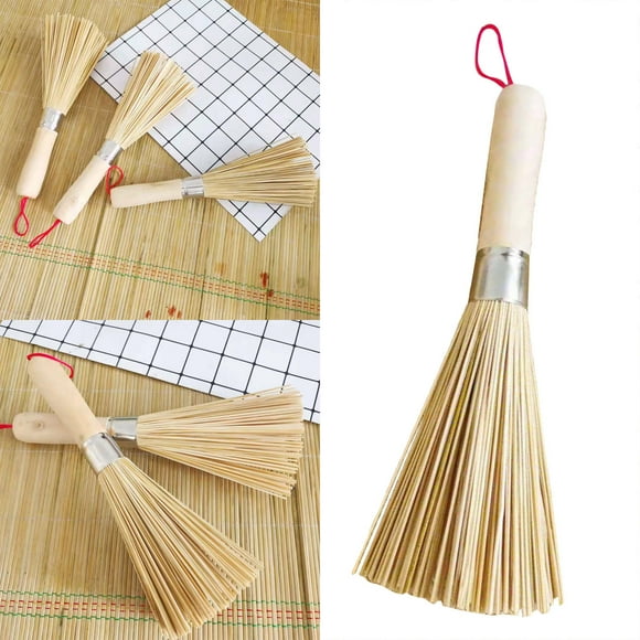 Brosse de Nettoyage pour Pot et Cuisine / Outil de Récurage Naturel pour Usage Domestique