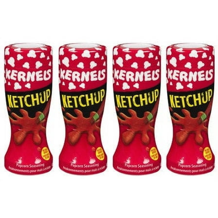 Kernels Ketchup Popcorn Seasoning, 125g (4 Pack)