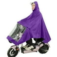 thumbnail image 3 of Motorcycle Rain Poncho Unisex Oxford Cloth Raincoat with Excellent Waterproof Performance Lightweight and Durable for Electric Bikes, Single Person Use, 3 of 8