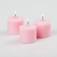 thumbnail image 3 of Richland Votive Candles & Eastland Frosted Votive Holders Pink Unscented Set of 72, 3 of 3