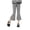 Gray, variant on SHTXOZHI Cute Leggings Cropped Pants for Girls Flowy Dance Flared Pants Casual Outdoor Party Vacation Bottoms