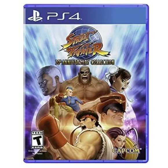 Street Fighter 30th Anniversary Collection PS4