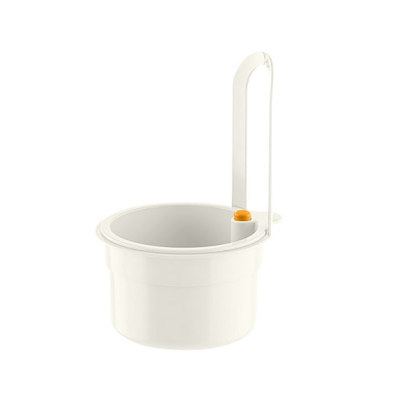 Kitchen Sink Strainer Basket Corner Sink Colander Hanging Sink Drain Strainer Food Catcher Filter for Dish Scrapping Food Waste Solids Tidbits Leftovers Discards