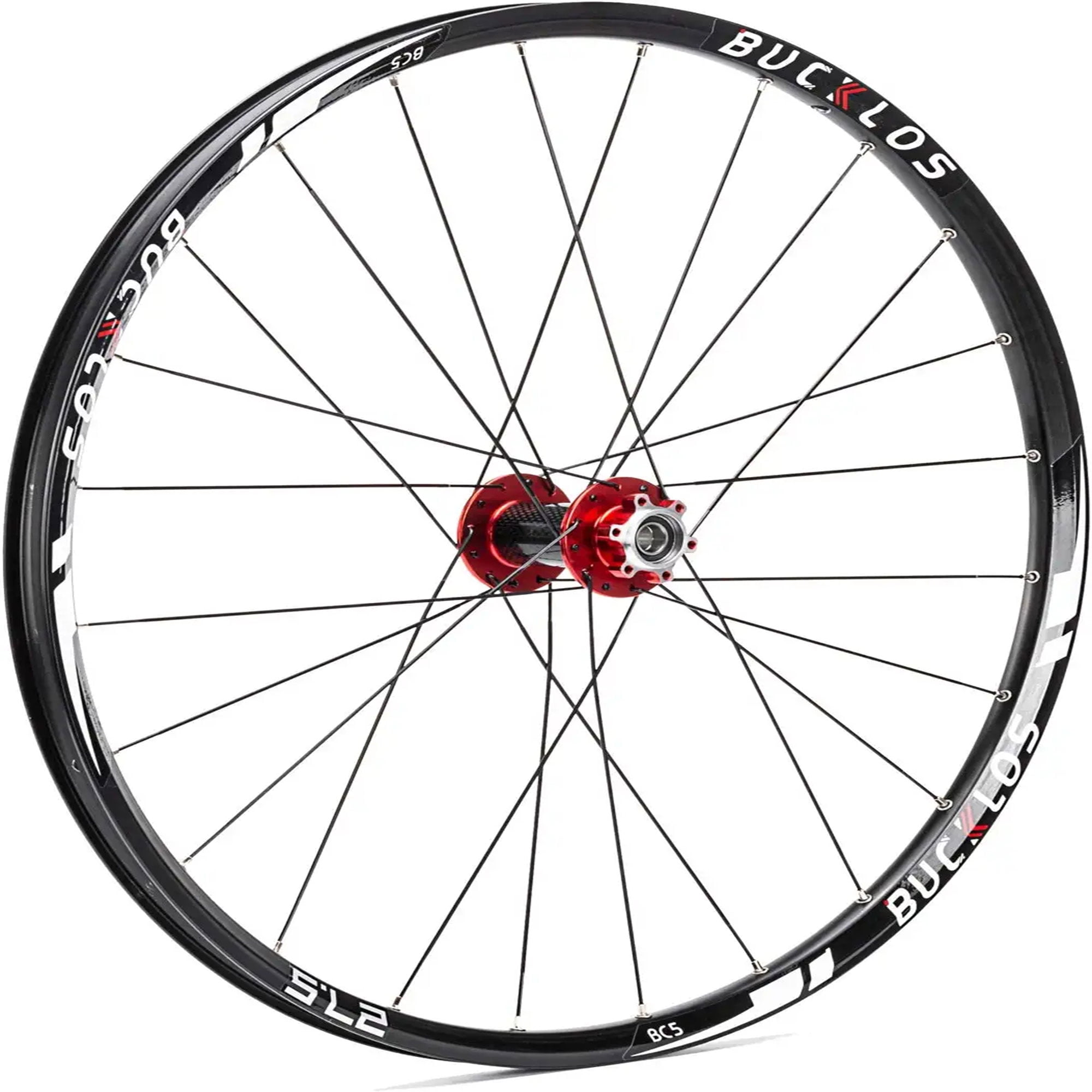 BUCKLOS 27.5 Inch Bicycle Wheelset LowResistant Flat Spokes Carbon Hub