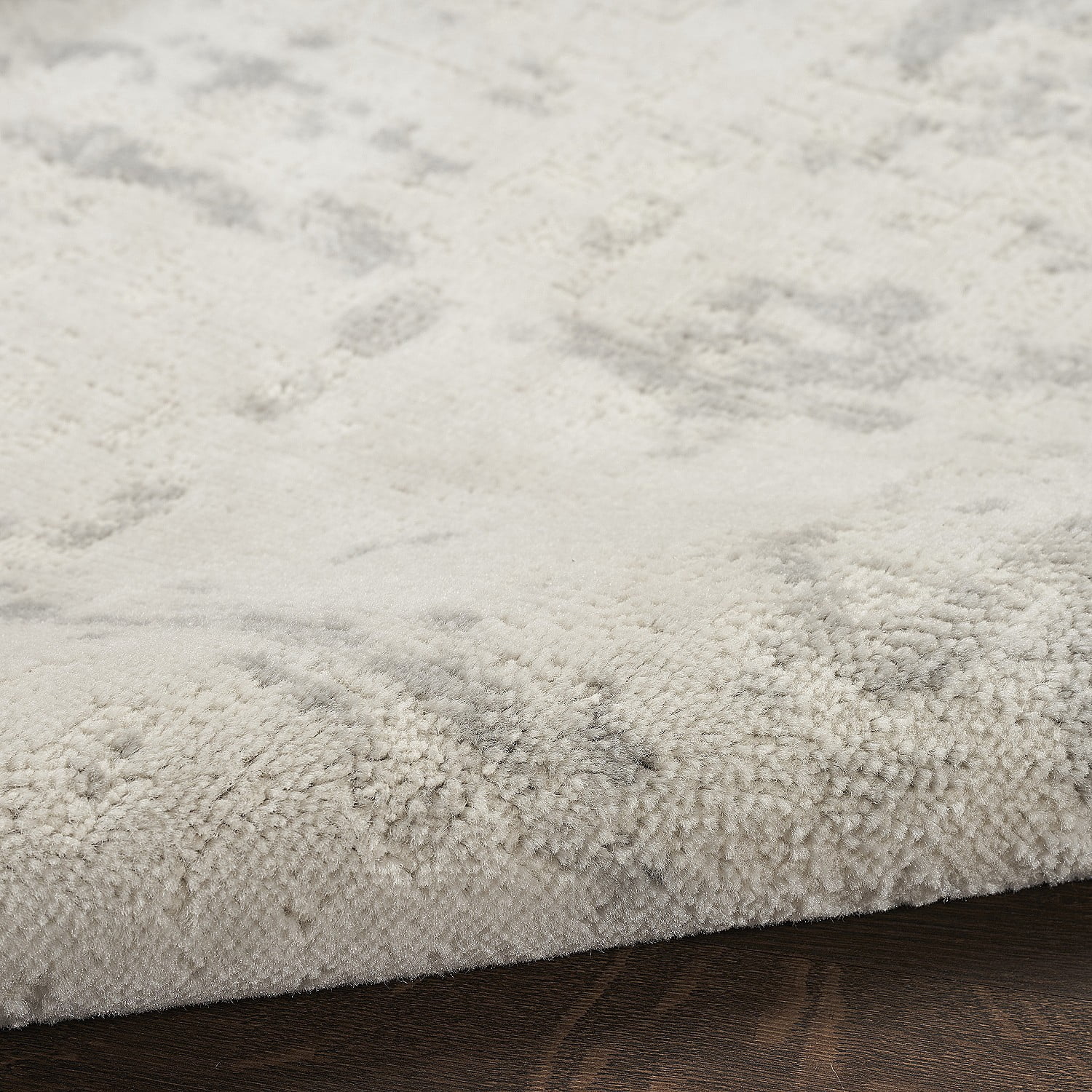 Nourison Concerto Abstract Cream Grey 3'9" x 5'9" Area Rug, (4x6)