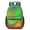 Black-4, variant on 17 Inch Lightweight Backpack,PVC Waterproof Oxford Fabric, Ergonomically Designed, with Large Capacity, Aurora Wave Print