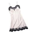 thumbnail image 2 of Ropa de dormir de encaje floral para mujer Hugo Ropa de salón de Navidad XXL, 2 of 7
