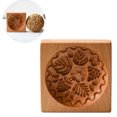 thumbnail image 3 of Galleta Diy Molde Tallado De Madera Gingerbread Cookie Moldes No Pegajosos Funny Cookie Molds Baking Diy Mold Para Halloween Navidad Fiesta De Cumpleaños Minnieouse HA027457-01, 3 of 6