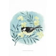 thumbnail image 2 of Popp, Grace 18x24 Black Ornate Wood Framed with Double Matting Museum Art Print Titled - Feathered Friends IV, 2 of 4