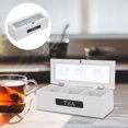thumbnail image 2 of Miangastore Tea Chest Organizer Box Tea Bag Storage Box Organizer Divided Sections Easy Access, 2 of 8