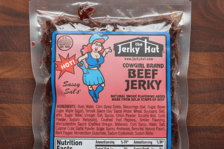 Jerky Hut | Smoked/Hot - (Cowgirl) - (8 oz)