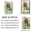 thumbnail image 2 of Boykin Spaniel Dog Canvas Canvas – Golf Theme Dog Art for Wall, Boykin Spaniel Dog Playing Golf Wall Art, Dog Lover Canvas Decor, 2 of 5