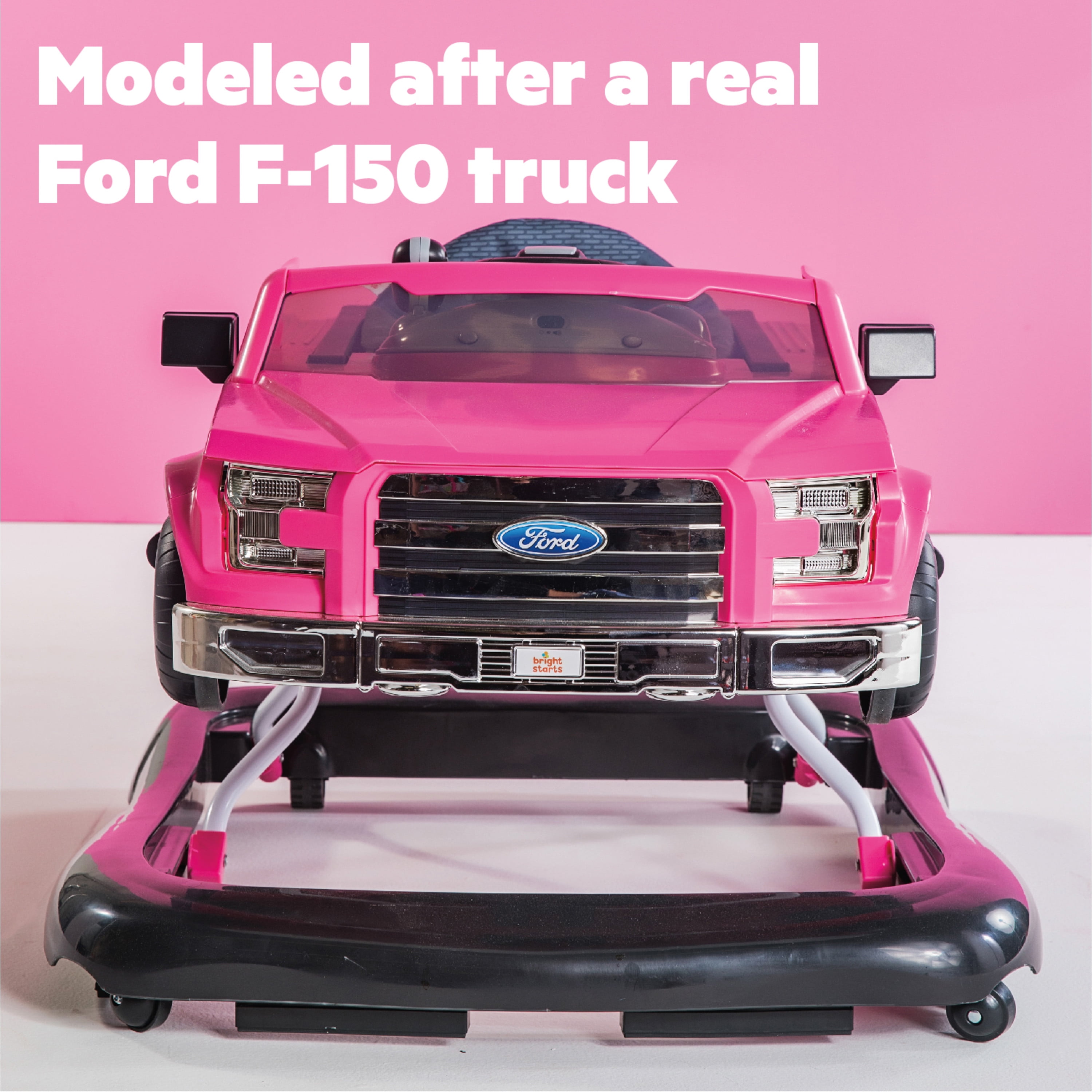 pink truck walker