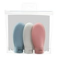 thumbnail image 1 of 3PCS 2.03oz Travel Bottle Leakproof Portable Travel Container Toiletry Container, 1 of 6