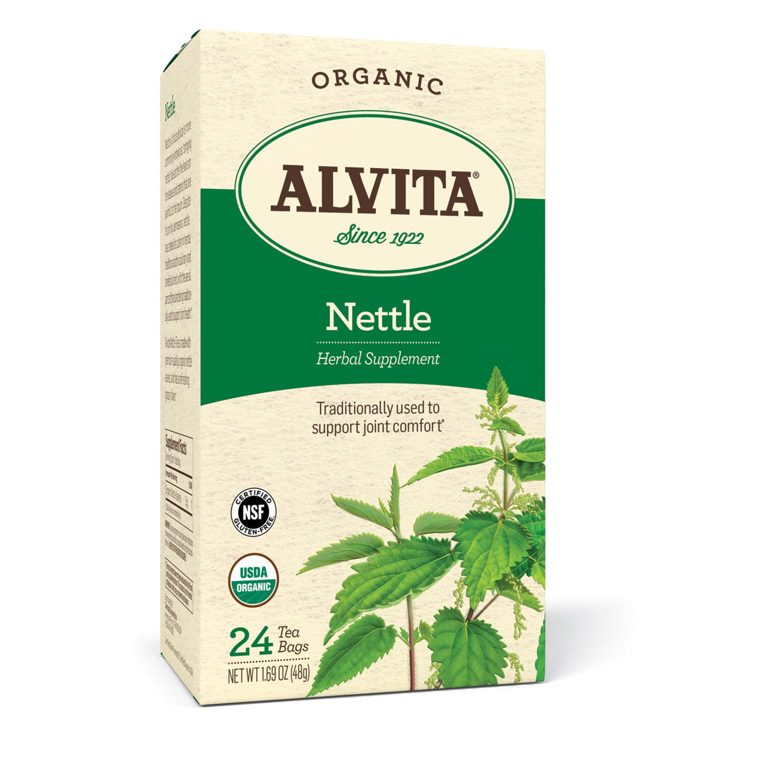 Alvita Organic Nettle Tea Bags, 24 Ct