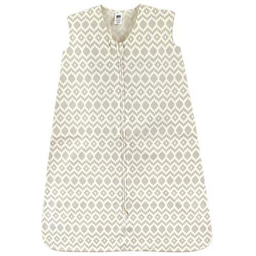 Hudson Baby Infant Cotton Sleeveless Wearable Sleeping Bag, Sack, Blanket, Aztec, 12-18 Months