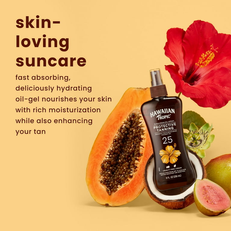 Hawaiian tropic dark tanning oil 2025 spf 25