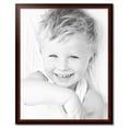 thumbnail image 2 of ArtToFrames 31" x 39" Matte mahogany Diploma Picture Frame, 31x39 inch Brown Wood Poster Frame (WOM-5108), 2 of 7
