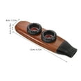 thumbnail image 2 of RUNROTOO Kazoos Musicaux en Résine ABS Café 1 Ensemble Styles de Musique Polyvalents pour Aventures en Plein Air, 2 of 8
