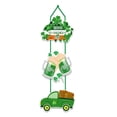 thumbnail image 2 of Tnobhg Door Sign St. Patrick's Day Ornament with Lanyard Creative Shape Classic Color Shamrock Hanging Pendant Wall Art Decor, 2 of 8