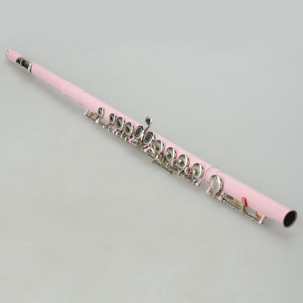 Cupronickel C 16 Closed Holes Concert Band Flute Pink