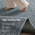thumbnail image 6 of DEORAB Outdoor Rug 5'x 8' Polypropylene Surface Washable UV-Resistant Carpet Patio Deck Porch，Grey, 6 of 12