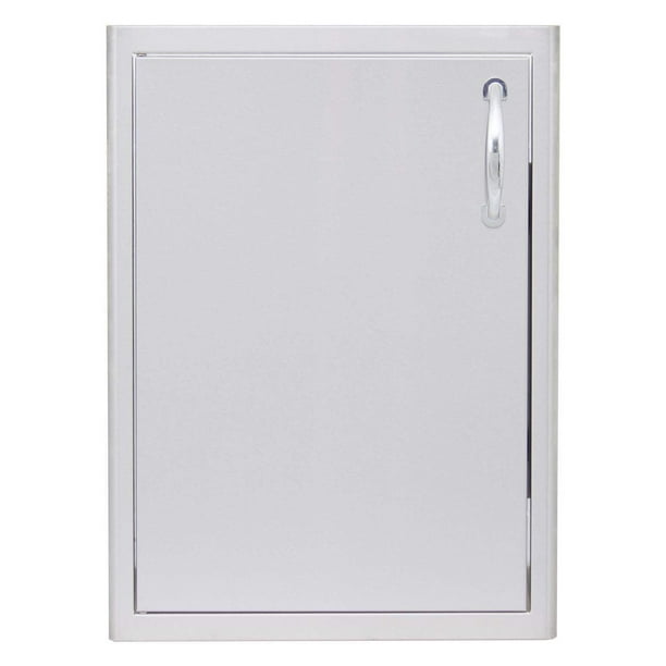 Blaze Outdoor Kitchen Left Hinged 21Inch Single Access Door, Stainless Steel