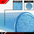 thumbnail image 4 of JFIT High Density Foam Roller, Solid Blue, 36-Inch, 4 of 8