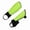 Green, variant on Nieyigj Premium Soccer Shin Guards with Ankle Protector Adjustable Straps and Honeycomb Shock Absorption for Kids Youth and Adults, 1 Pair, Black, Small (10.63 inches / 27 cm)