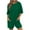 Green, variant on pstuiky Dressy Jumpsuits for Women, Solid Color Casual Short Trousers with Pockets Simple Rompers for Women Coffee L