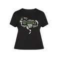 thumbnail image 4 of Beetlejuice Women’s Cotton Graphic Tee with Short Sleeves, Sizes XS-XL, 4 of 5