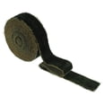 thumbnail image 1 of Uxcell Velvet Ribbon Wide Handmade Frayed Raw Edge Thick Fringe Ribbon Wide Fringe Fabric Ribbons Dark Green, 1 of 6