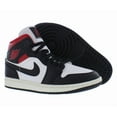 thumbnail image 4 of Women's Air Jordan 1 Mid Black/Gym Red-Sail (BQ6472 061) - 10, 4 of 5