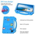 thumbnail image 4 of Aminegg for iPad Air 11 Inch M2 2024 Released Case with Pencil Holder, Heavy Duty Shockproof Cover Kids,Blue, 4 of 7