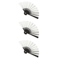 thumbnail image 6 of 3pcs Mini Folding Paper Fan DIY Miniature Handheld Dolls Fan Photography Prop, 6 of 8