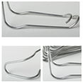 JIMING 10 Pcs Wire Clips Cord Clips Greenhouse Glazing Accessory Greenhouse Wire Clip