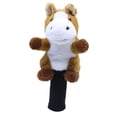 thumbnail image 4 of Funda para cabeza de palo de golf de madera, bonita y cómoda funda protectora para cabeza de palo de golf para deportes marrón, 4 of 8