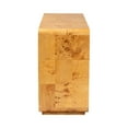 thumbnail image 4 of bali & pari Netra Natural Real Burl Wood 6-Drawer Dresser, 4 of 11