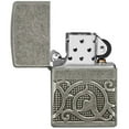thumbnail image 6 of Zippo 49290 Multicut Pattern Design Antique Silver Pocket Lighter, 6 of 10