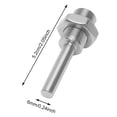 thumbnail image 2 of Biela M12x1mm para mandril de 3 4 mordazas Tamaño pequeño Reemplazo de alta resistencia y dureza Fácil de instalar Fácil de usar. Premium profesional Baoblaze Biela, 2 of 7