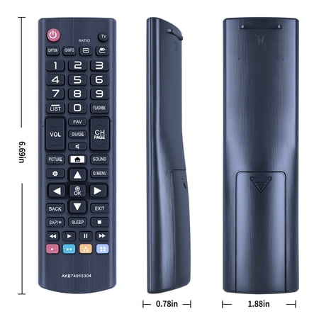 New AKB74915304 Replacement Remote Control fit for LCD LED TV 32LH550B 32LH570B 43LH5500 43LH5700 43LH570A 49LH5700 49LH570A 50LH5730