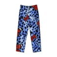 thumbnail image 4 of Junzan Men'S Pajama Pants Abstract Colorful Butterflies Sleepwear Pants Pj Bottoms Drawstring And Pockets, 4 of 9