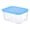 Blue, variant on Food Storage Container Refrigerator Organizer Box With Sealed Lid Stackable Kitchen Storage Bin For Fruit Vegetables Meat Freezer Pantry And Refrigerator Organization