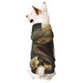 thumbnail image 1 of Balery Palatial Gold Pattern Horse Sudadera con Capucha para Perros Pequeños – Ropa para Mascotas, Disfraz para Perros y Gatos, Ideal para Fiestas y Cosplay-XX-Large, 1 of 7