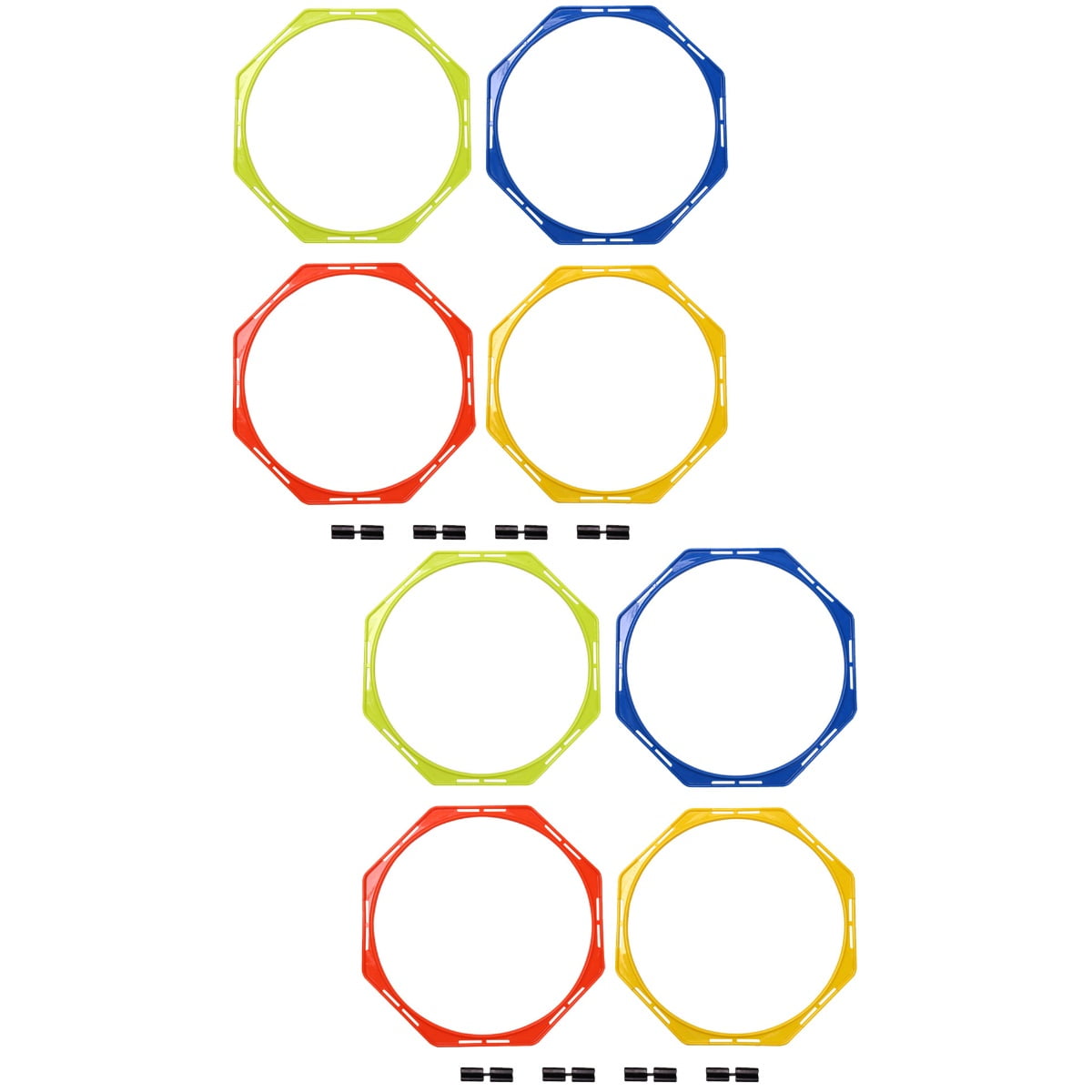 IFANLANDOR Football Training Agility Improvement Rings for Athletes 8Pcs