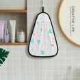 thumbnail image 4 of Hand Drawn Geometric Design Hanging Towel Hand Towel 16.53x12.20in Quick-Drying for Kitchen and Bathroom Use, 4 of 6